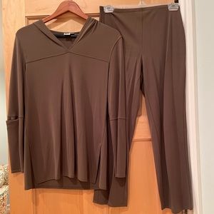 Max studio casual set in army green size S